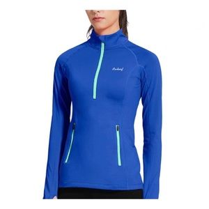 BALEAF Women's Thermal Fleece Pullover Winter Long Sleeve Running,Cold Weather